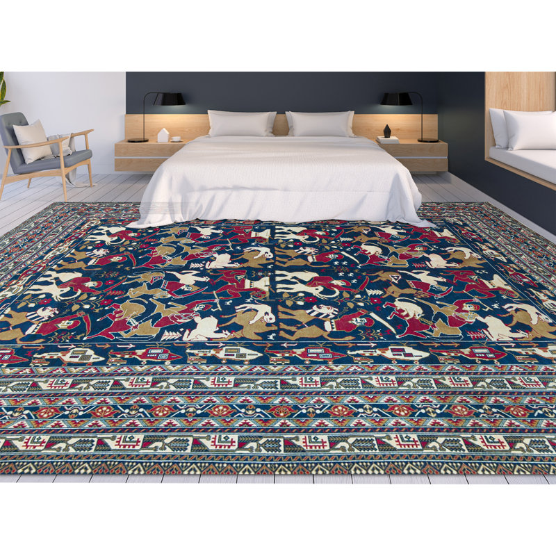 Afghan One-of-a-Kind 6'6" X 9' Area Rug
