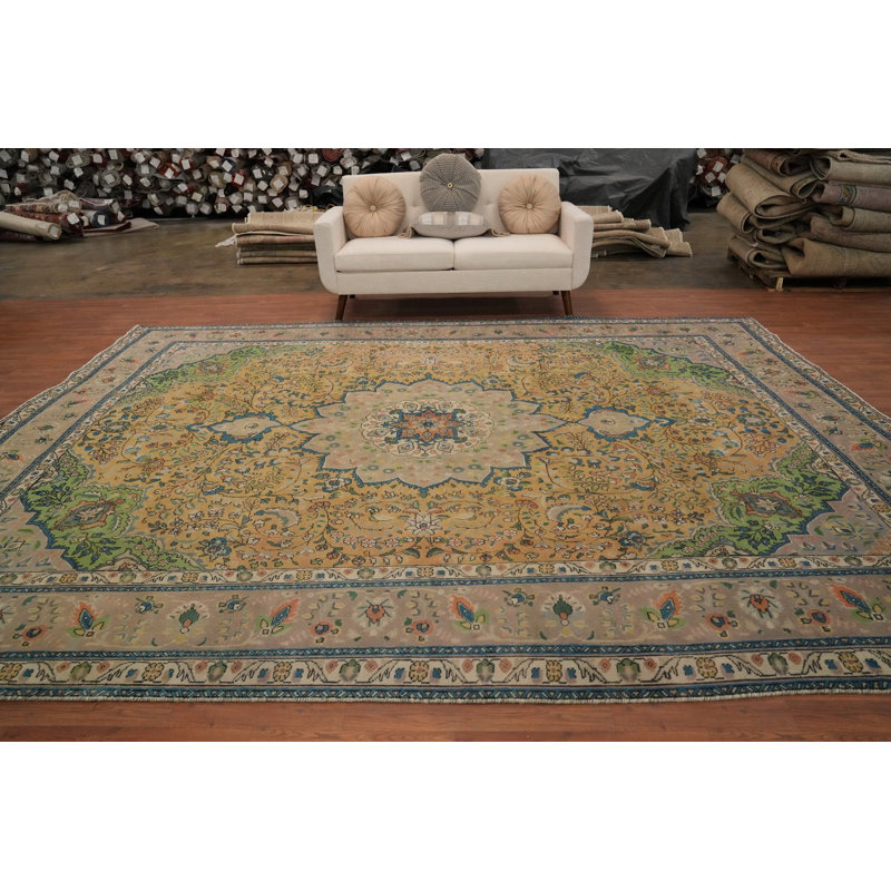 Tapis traditionnel rétro 10 x 13