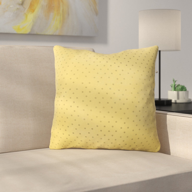 Dot Throw Pillow, 16" x 16"
