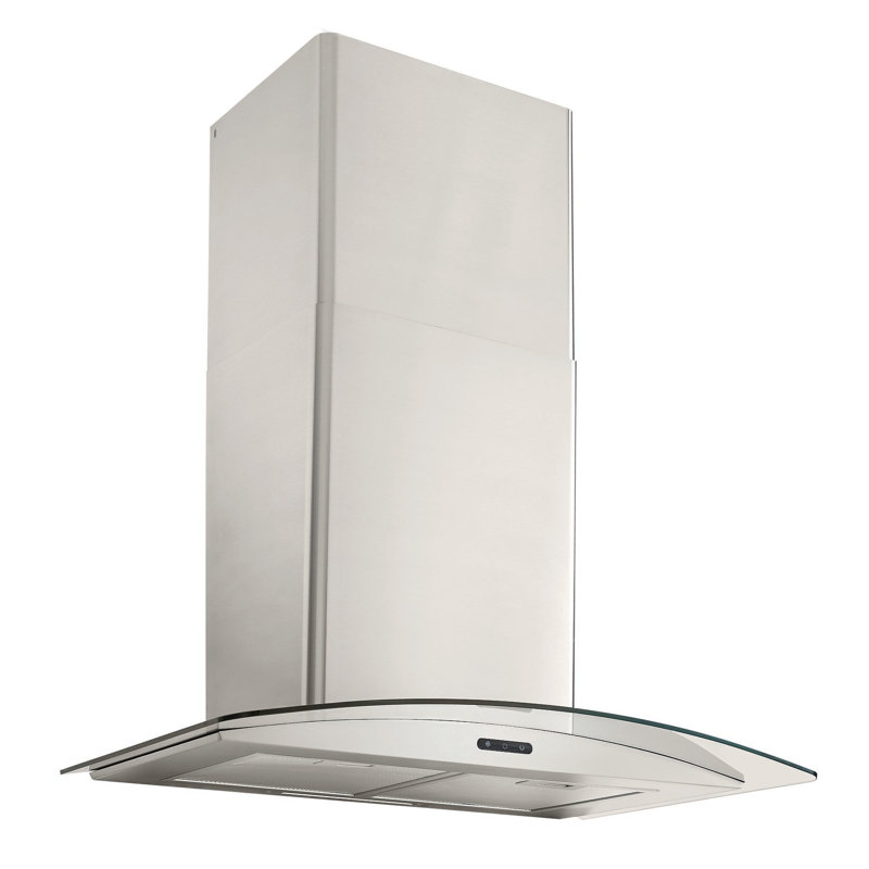 Broan NuTone 30" Steel 400 CFM Ductless (Non-Vented) Wall Range Hood with Aluminum Filter