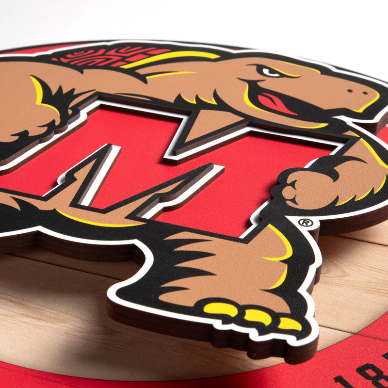 NCAA Maryland Terrapins 3DX Circle Wall Art