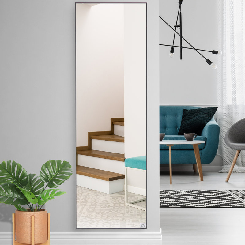 Metal Rectangle Floor Mirror