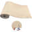 Trimmable Cat Scratching Post Carpet Covered 78.7”X15.8” Self-Adhesive Cat Tree Shelves Replacement Parts Mat Cat Scratcher For Cat Tree Shelves Steps Couch Furniture DIY Protector(Beige)