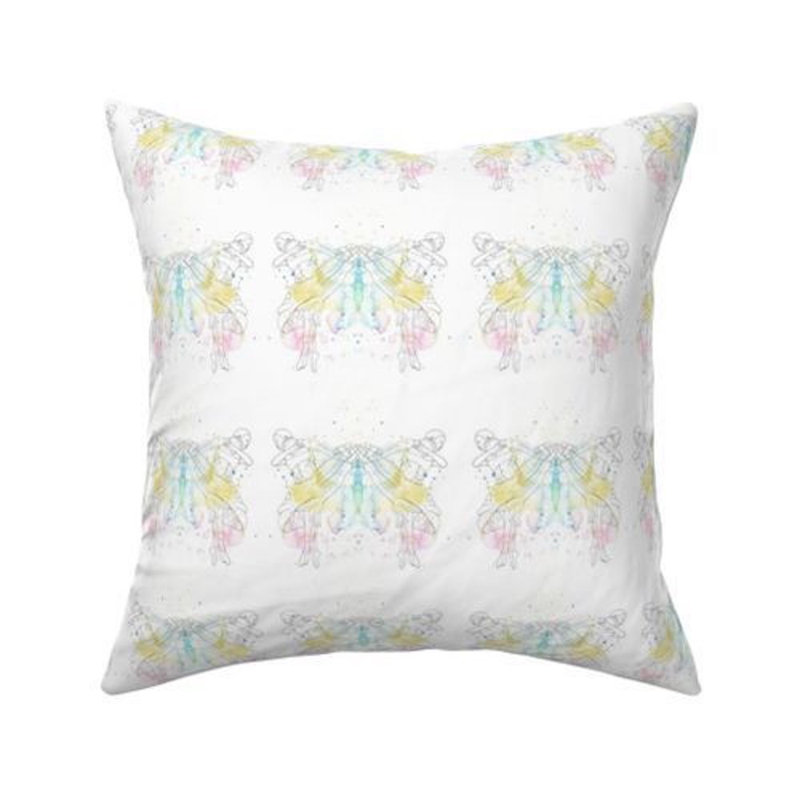 Linen Pillow Cover & Insert, 18" H x 18" W, Square