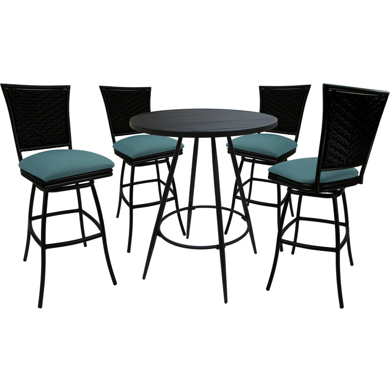 Tabouret Antaneice, Turquoise