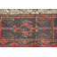 Tapis rouges neutres, tapis tissés à la main, tapis rétro, tapis géométriques, tapis turcs, tapis de couloir 2,5 pi x 8,1 pi