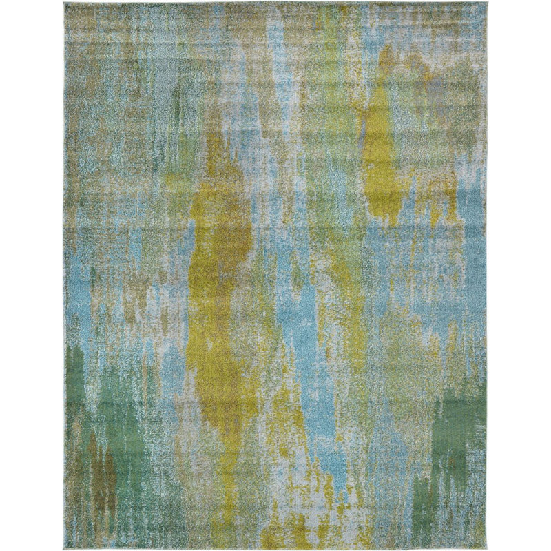 Meadow Abstract Indoor Rug, Rectangle 7' x 10'