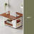 27.6'' Modern Multi-Function Coffee Table/Side Table With Foldable Top & Casters, Multi-Tier Storage-2147121393