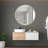 Areni Wall Mount Bathroom Mirror with LED Lights, 3 Color Mode Lights, Defogger, Memory Function, Dimmer-1073999195
