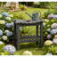 Banc de rangement - Banc intérieur / extérieur imperméable avec coussinets antidérapants, poignée et tablettes doubles, capacité de 265 lb (facile à assembler)-966626093