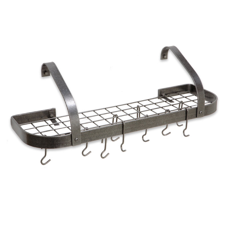 Elite Handcrafted Wall Mounted Pot Rack