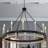 Arther 12 - Light Dimmable Wagon Wheel Chandelier