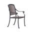 Chaise de patio empilable Annecorinne