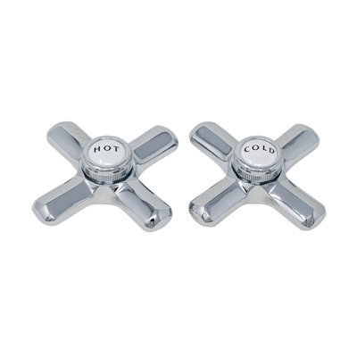 Crosspoint Handles with Porcelain Button (P0217) by Strom Living