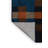 Machine Washable Checkered Purple Area Rug