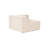 Stylish 1-Seat Sofa in Peach, 43.3 x 42.5 x 25.6 inches | 100% Hornbeam Frame, 100% Linen Upholstery, 32 DNS Foam for Comfort, Includes 1 Pillow | Perfect for Living Room, Compact Design with Plastic Legs