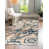 Beige/Bleu/Brun clair