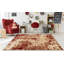 Tapis à motif abstrait rouge / beige Kelson-2102649528