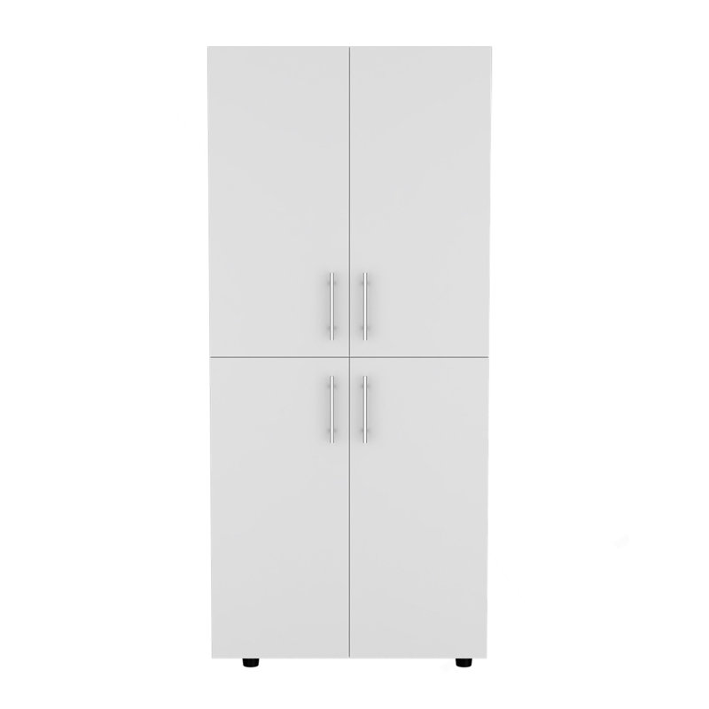 Armoire blanche à 4 portes, Blanc