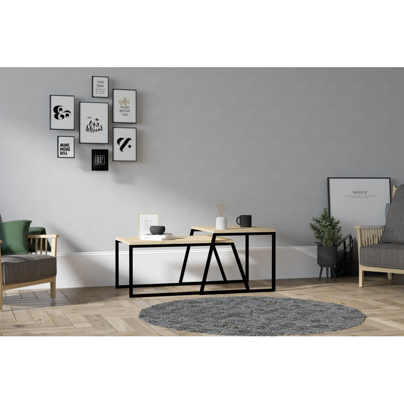 Table basse à structure ouverte