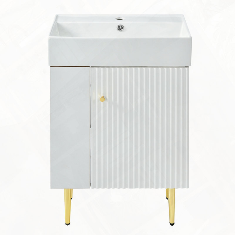 Meuble-lavabo pour installation simple