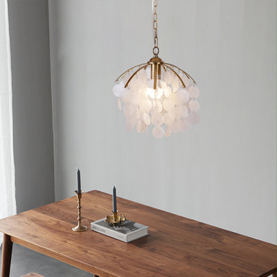 Lustre irisé 12,6 pouces Capiz Shell