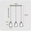 3 - Light Kitchen Island Pendant