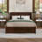 Astley Wood Panel Storage Bed-137668261-137668258