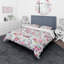 Ensemble de housse de couette designart fleurs-35229171