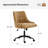 23" W Swivel Tufted Upholstered Office Chair-101894018