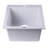 19.88'' L Single Bowl Granite Kitchen Sink-14644841