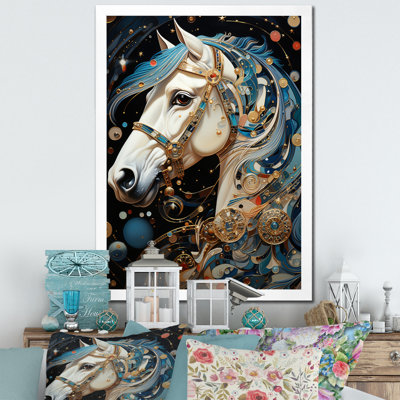 Yohanna " Carousel Whirling Wonder Pointillism II " Color Photography Print