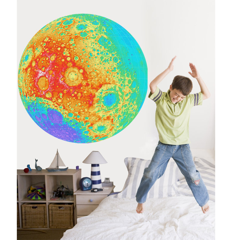 Non-Wall Damaging Wall Decal, 36" H x 36" W