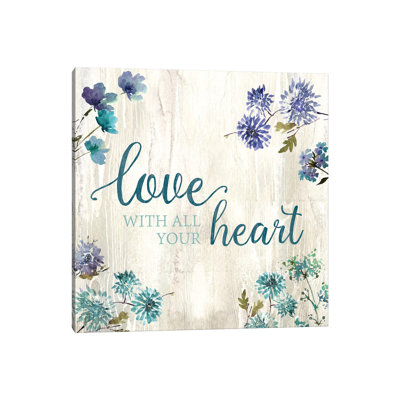 All Your Heart by Conrad Knutsen - Wrapped Canvas Gallery-Wrapped Canvas Giclée