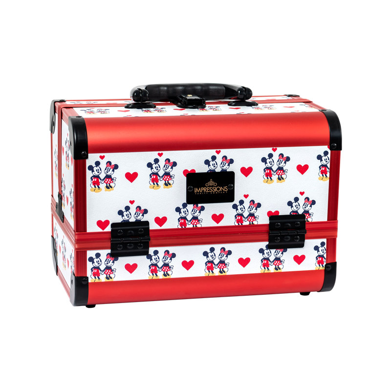 Mini-étui de voyage Disney avec miroir Mickey et Minnie Mouse SlayCase