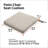 Jaylon Water-Resistant Patio Lounge Chair/Loveseat Cushion-31769622-31769614