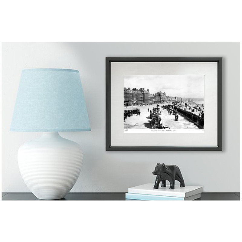 Weymouth, The Parade 1904 by Francis Frith - Single Picture Frame Print, 40cm H x 50cm W x 2.3cm D