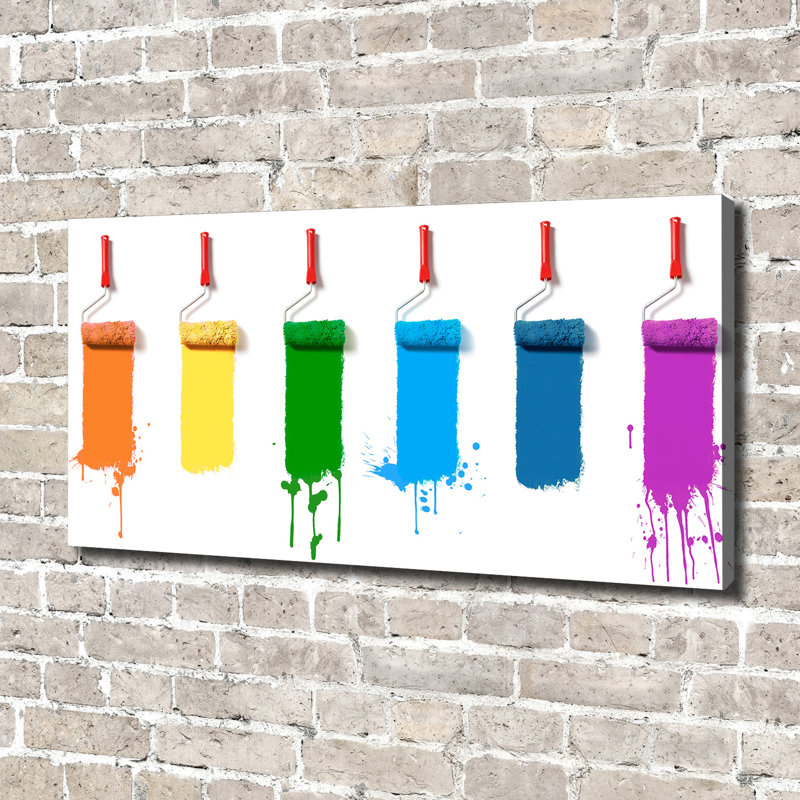 Rollers - No Frame Print on Canvas