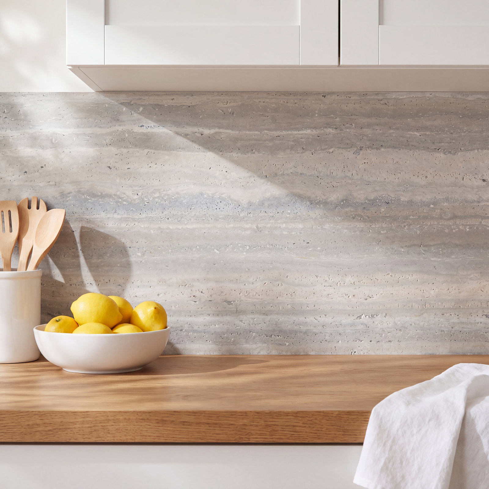 Travertino 24" x 48" Matte Tile, Ocean Blue