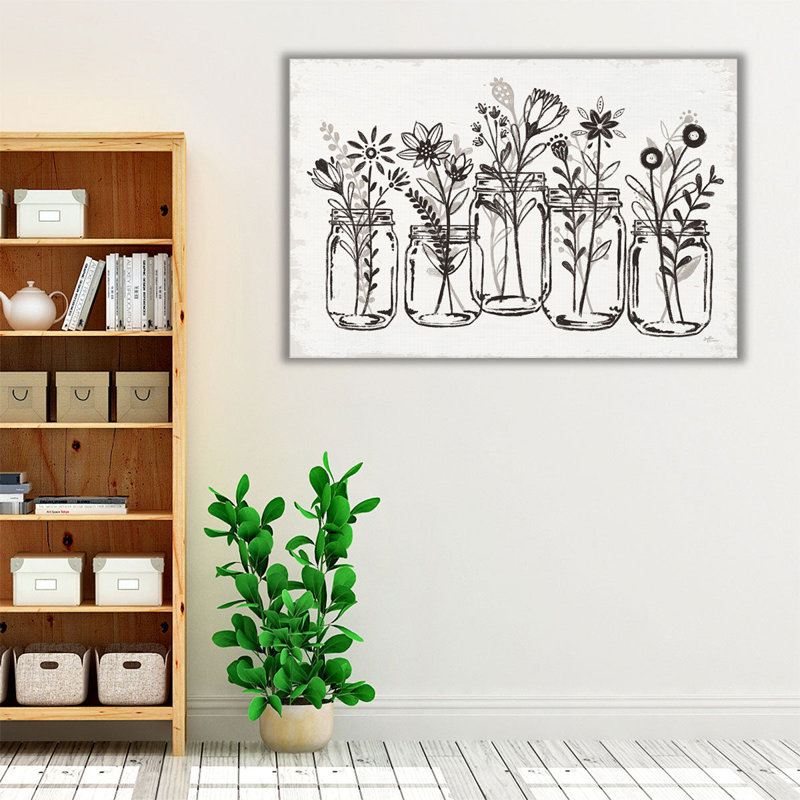 Our Nest II - reproduction d'art sur toile, H 20 po x l 30 po