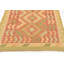 Tapis intérieur de la laine 3 pi 2 po x 5 pi "one-of-kind" à la main noué la new age Elland