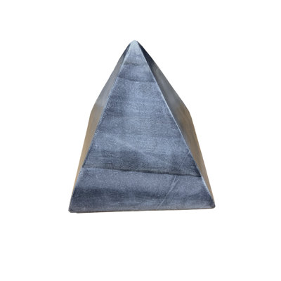Large Marble Pyramid Black