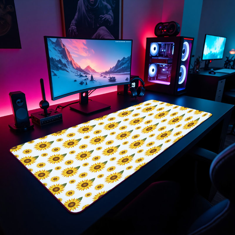 Polyester Desk Pad, 31.5x15.5