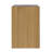 Bilal Modern Beveled Angle Wood Accent End C-Table - Walnut-1071435254