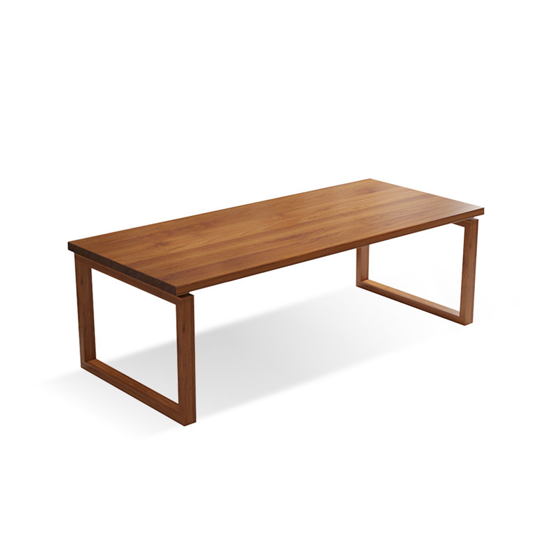 Walnut Rectangular Solid wood Butterfly Leaf  Dining Table, 29.53"H x 86.61"L x 35.43"W