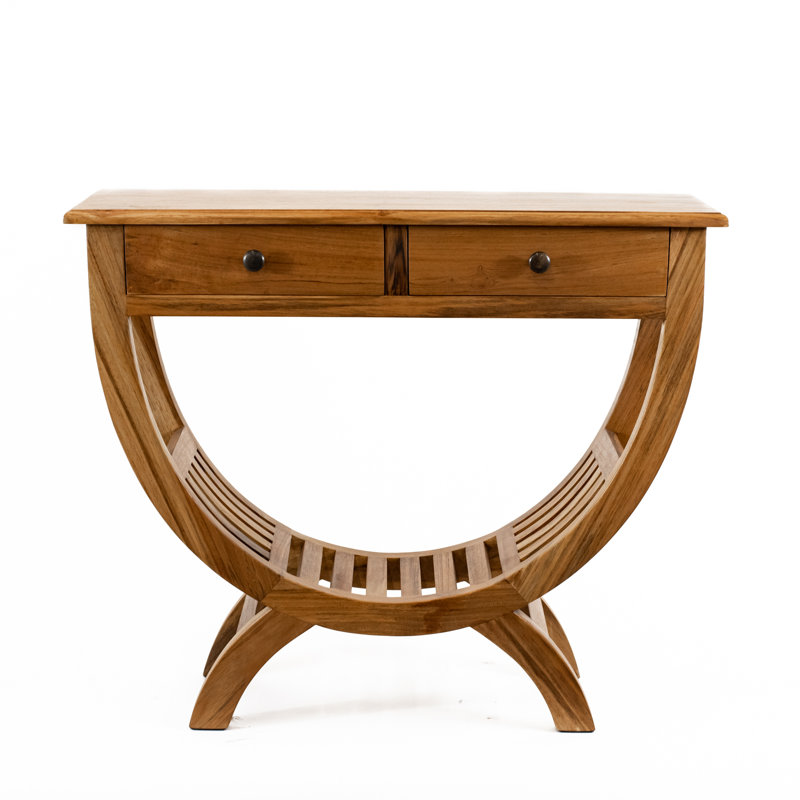 Lukats 90cm Solid Wood Console Table, 75" H x 90" W x 30" D