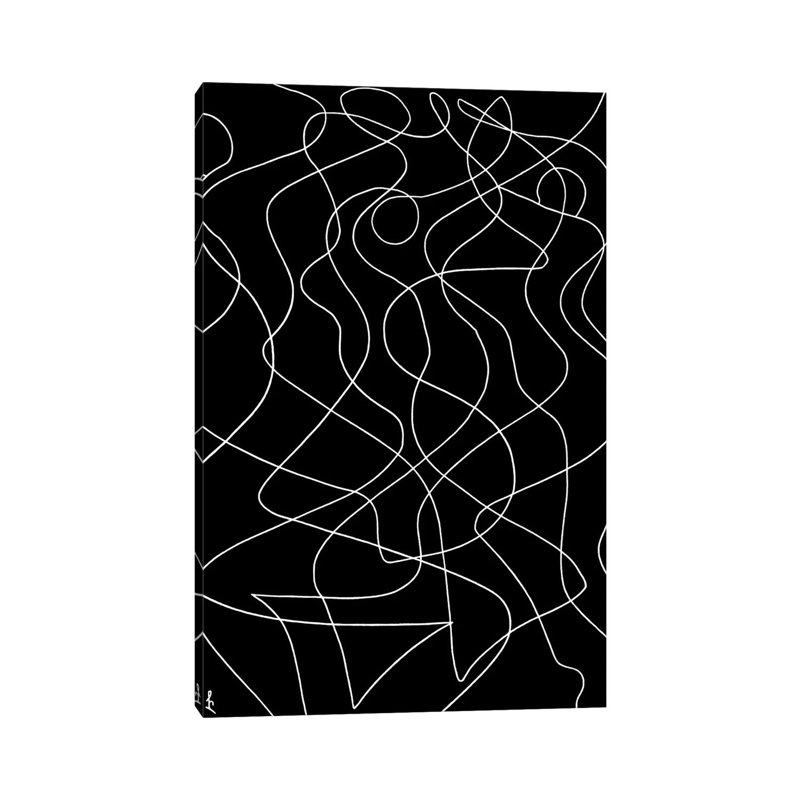 Transcendence by Lia Chechelashvili - Floater Frame Print on Canvas, 20.32 cm H x 30.48 cm W, Wrapped Canvas