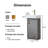 18'' Modern Free-Standing Single Bathroom Vanity Set-914210948