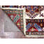Tapis de couloir super Kazak en laine douce ivoire 2 pi 9 po x 8 pi 6 po 371DAABAD9F0453BA271613C38C0F538