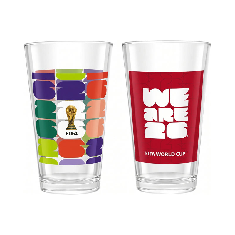 Ensemble de 2 balles en verre 16 oz.